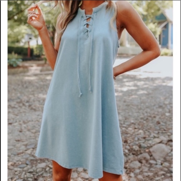 Z Supply Dresses & Skirts - Z Supply All Tied Up French Terry Dress